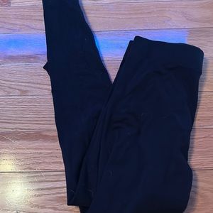 black pants size medium from the loft